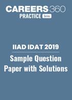 IIAD IDAT 2019 Sample Question Paper with Solutions