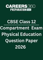 CBSE Class 12 Compartment Exam Physical Education Question Paper 2026