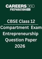 CBSE Class 12 Compartment Exam Entrepreneurship Question Paper 2026