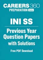 INI SS Previous Year Question Paper with Solutions - Download PDF