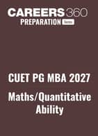 CUET PG MBA 2027: Quantitative Aptitude/ Maths Questions with Solutions PDF