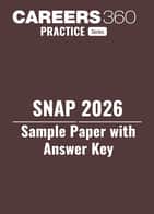 SNAP 2026 Sample Paper with Answer Key PDF (Based on latest exam pattern)