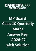 MP Board Class 10 Quarterly Maths Answer Key & Solutions 2026-27 PDF