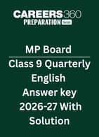 MP Board Class 9 Quarterly English Answer Key & Solutions 2026-27 PDF