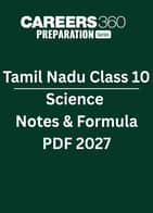 Tamil Nadu Class 10 Science Notes & Formula PDF 2027