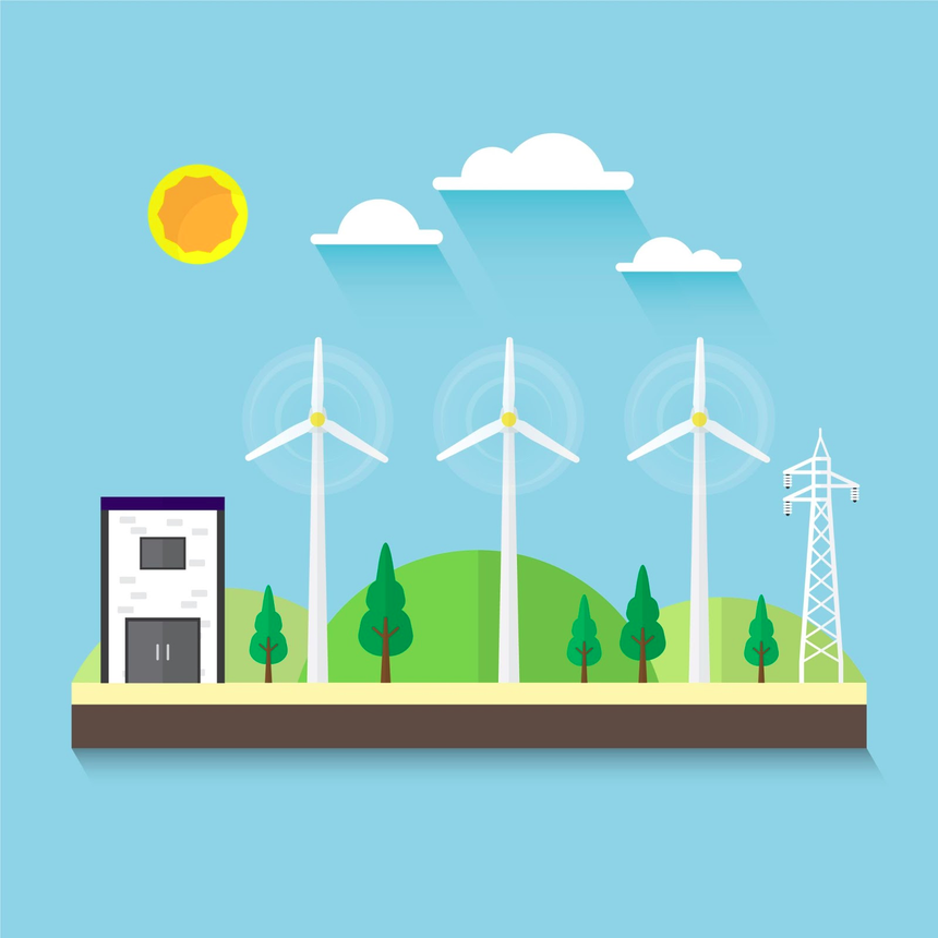 Wind energy, reewable energy source