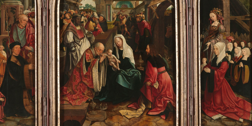 Triptych with the Adoration of Magi, Rijikmuseum