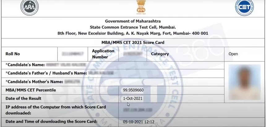 Mah Cet 2021 Mba Mms Answer Keys Soon Result Counselling Cutoff