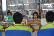 M S Dhoni Global School-Library 