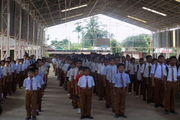Hindi Higher Secondary School-Assembly