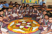 DAV Public School-Rangoli Making Activity