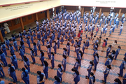Jyothi Public School-Assembly