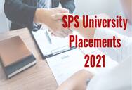 SPS University Placements 2021 - Check Details Here