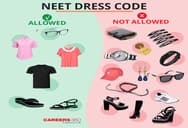 NEET Dress Code 2021 for Male and Female by NTA