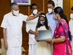 Laptops To 45,313 SC, ST Students Under Vidyakiranam Project: Kerala CM