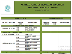 CBSE Class 12 Exam 2023 From February 15; "Datesheet Is Fake," Says Official