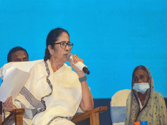 West Bengal Chief Minister Visits School In North 24 Parganas, Distributes Toys, Chocolates Among Children