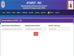 AP EAMCET Hall Ticket 2022 Out; Direct Link, Steps To Download EAPCET Admit Card