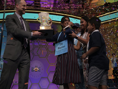 Indian-American Eighth-Grader Harini Logan Crowned 2022 Scripps National Spelling Bee Champion