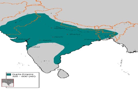 Discuss the expansion and consolidation of the Gupta empire