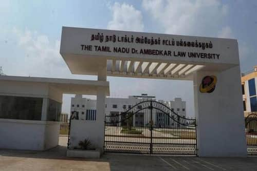 The Tamilnadu Dr Ambedkar Law University Chennai Courses Fee Cut Off Ranking Admission 3970