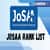 JoSAA Rank List 2025 (Out) - Check Opening & Closing Ranks Here