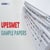 UPESMET Sample Papers, Free Practice Papers and Previous Year Question Papers