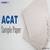 ACAT Sample Papers  - Download Free Practice Tests and Study Materials"
