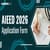 AIEED Application Form 2026: Registration (Open), Last Date, Fees, How to Apply