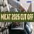 MICAT Cutoff 2026: Expected Sectional Cutoff, Merit List & Selection Criteria