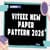 VITEEE New Paper Pattern 2026 Out - Latest Exam Format & Marking Scheme