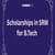 Scholarship in SRM University for B.Tech Students, Eligibility & Benefits