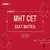 MHT CET Seat Matrix 2025 Round 4 (Out): Check Institute & Course Wise Seats