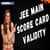JEE Main Score Card Validity