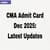 ICMAI CMA Admit Card Dec 2025 (OUT) Live: Download CMA Foundation Inter & Final Hall Ticket