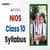 NIOS Class 10 Syllabus 2025: Download Updated Syllabus PDF