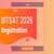 BITSAT Registration 2026 (Today) - Link, How to Fill Form online