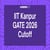 IIT Kanpur GATE Cutoff 2025 - Check Opening & Closing Ranks