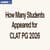 How Many Students Appeared for CLAT PG 2026?