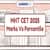 MHT CET Marks vs Percentile 2025 - Calculate Percentile from Score