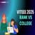 VITEEE 2025 Rank vs College: Know Admission Chances for VIT Campuses