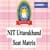 NIT Uttarakhand Seat Matrix 2025 - Total BTech Seats