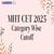 MHT CET Category Wise Cutoff 2025 for GEN, OBC, SC, ST, Round-wise PDF