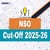 NSO Cut Off 2025-26: Check Class 3 to 12 NSO Cutoff Marks