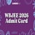 WBJEE Admit Card 2026 - Link, How to Download Hall Ticket at wbjeeb.nic.in