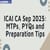 CA Exam September 2025: Model Test Papers, Question Papers & Last-Minute Preparation Tips