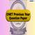 CNET Question Paper 2025: CNET Previous Year Question Paper