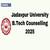 Jadavpur University B.Tech Counselling 2025 - JU Registration (Open), Seats, Cutoff
