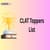 CLAT Toppers List: Past Year Toppers, AIR 1, Ranks, Interview
