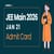 JEE Main 2026 Jan 21 Admit Card (Out): Download Link at jeemain.nta.nic.in